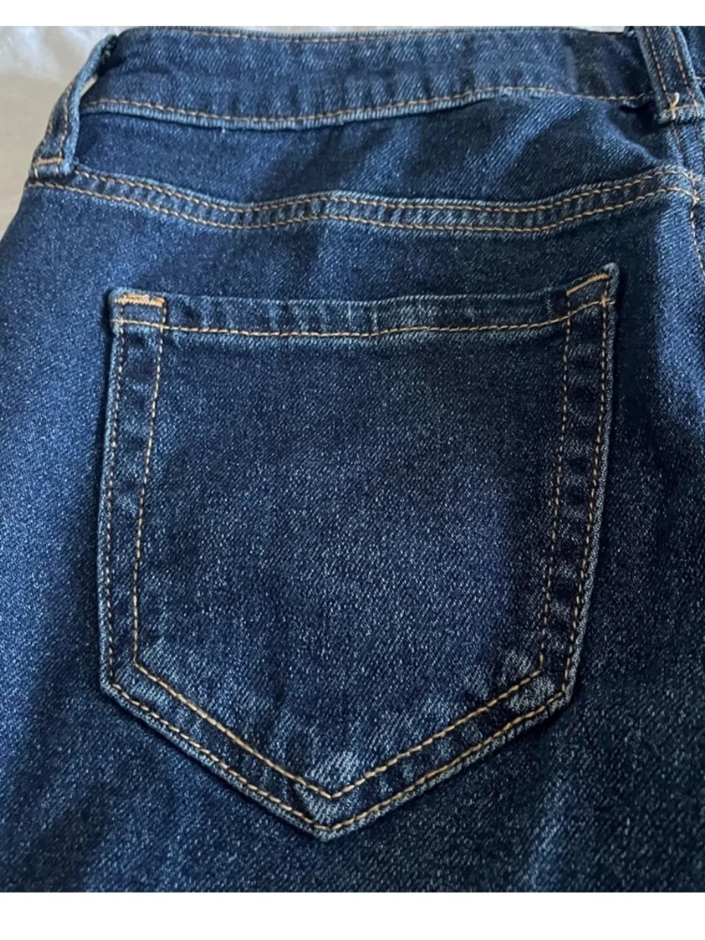 Abercrombie & Fitch Skinny High Rise Dark Blue Women’s 29/8R Slim Straight Jeans